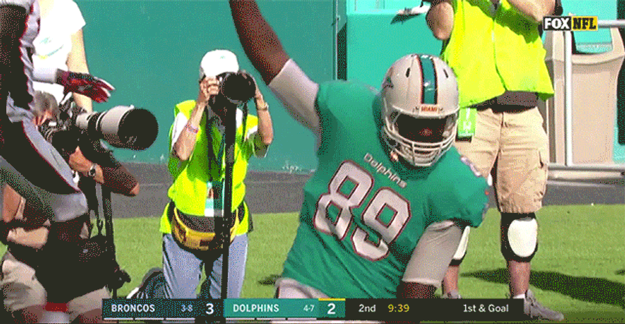 Julius Thomas Scores Touchdown, Fucks Football
