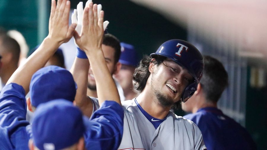 Yu Darvish Dinged A Big Ole Donger