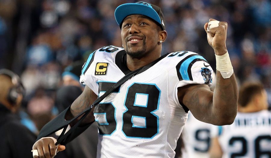 Thomas Davis Has &quot;11 Or 12&quot; Screws In His Arm, But He Plans To Play In The Super Bowl