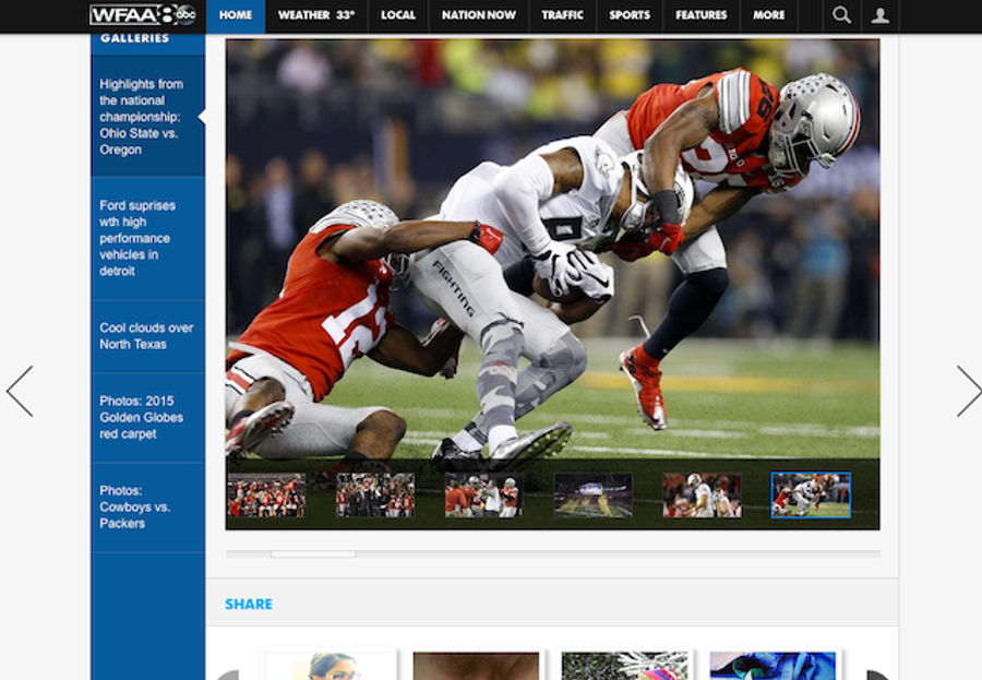Local News Homepage Graced With The Presence Of Dick And Balls (NSFW)