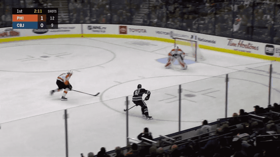 Anthony Duclair Eats Shit, Gets Up, Scores Amazing Goal