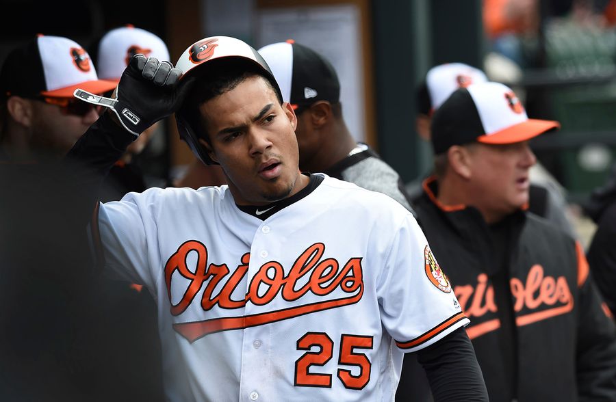 Anthony Santander Threw A Ball Sideways, Somehow