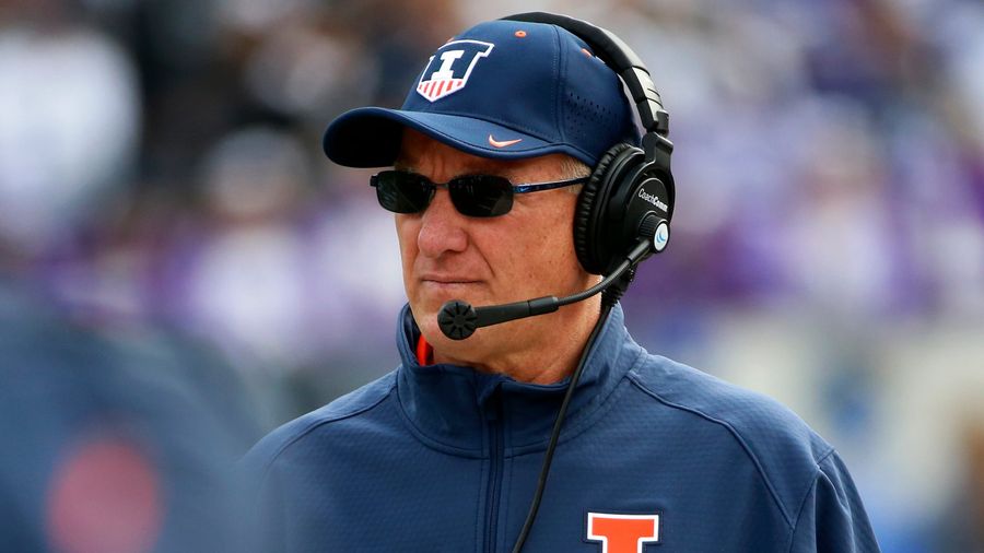 Illinois AD On Coach He Just Rehired: "It's Not Ideal"