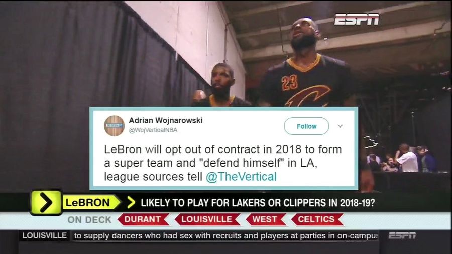<i>Around The Horn</i> Spends Four Minutes Unknowingly Debating A Fake Woj Tweet [Update]
