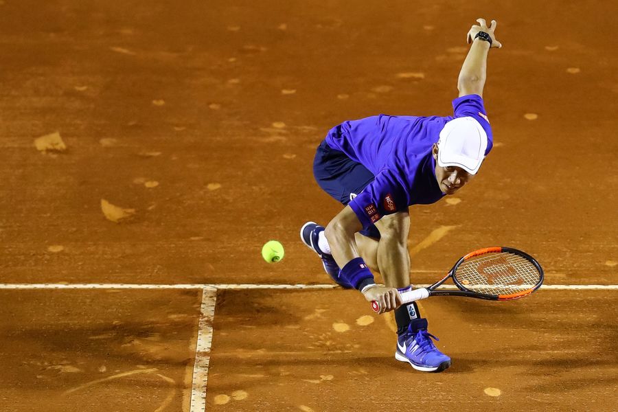 Kei Nishikori Is Shook