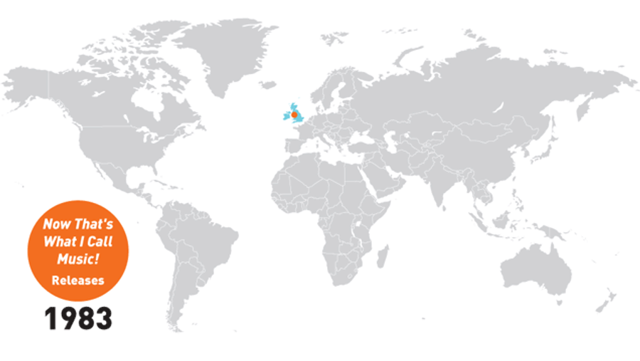 Infographic: Now That's What I Call Global Dominance