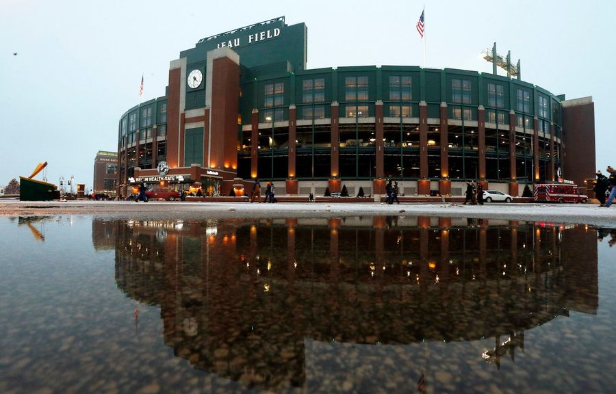 Police Were Busy At Lambeau Field