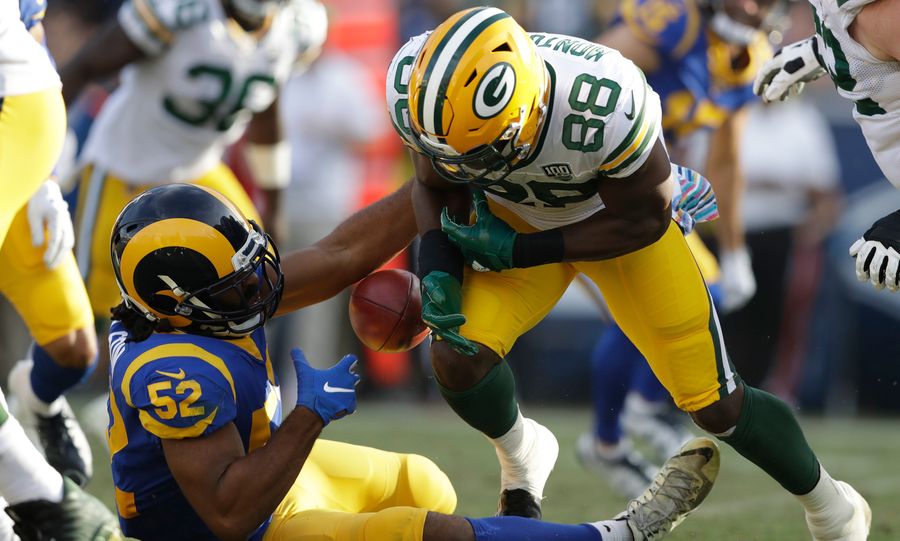 Ty Montgomery Says He Wasn&#39;t Sure If He Was In The End Zone