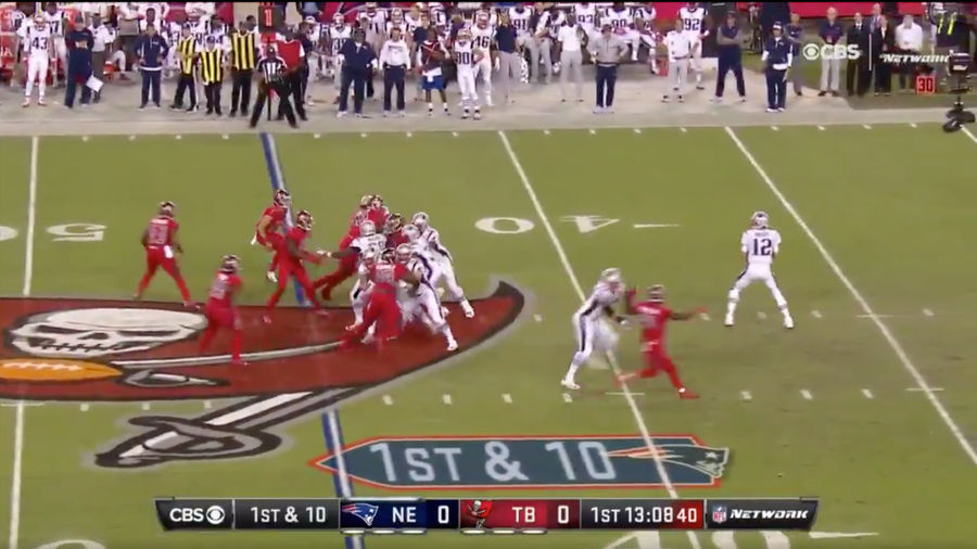 Enjoy Tom Brady Getting Picked Off