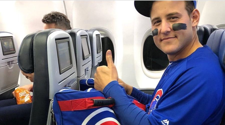Anthony Rizzo Dealt With The Cubs' Insane Travel Schedule By Never Taking Off His Uniform
