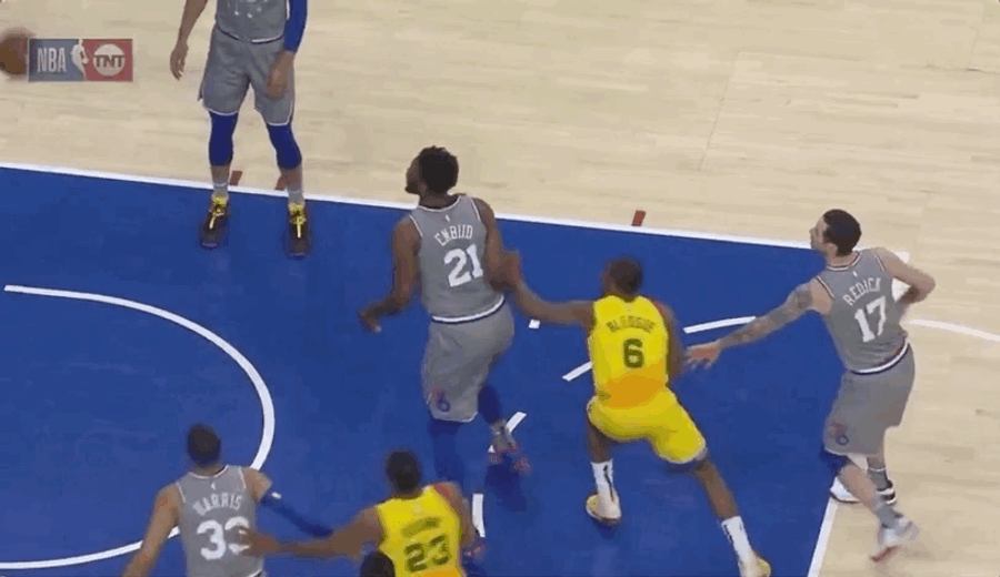 Eric Bledsoe Ejected Less Than Three Minutes Into Bucks-Sixers After Chucking The Ball At Joel Embiid's Chest