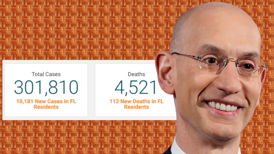 NBA, Disney Squander Testing Kits as Florida Residents Die in Record Numbers