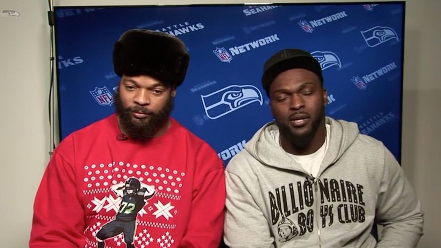 Michael Bennett Turned His Penalized Sack Dance Into A Christmas Sweater
