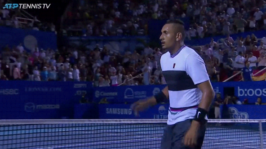 Nick Kyrgios Got Under Rafael Nadal's Skin In Front Of A Jeering Crowd<em></em>