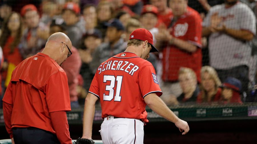 Max Scherzer Injured His Hamstring, Because D.C. Sports Fans Can't Have Happiness