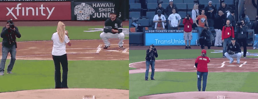 Chicago Photographer Heroically Avoids Being Retraumatized By Ugly First Pitch