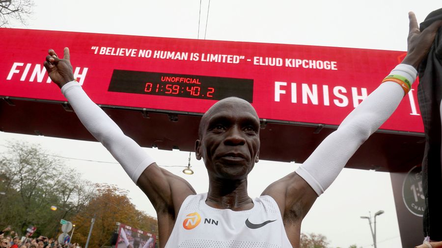 With A Sub-Two-Hour Marathon, Eliud Kipchoge Breaks Distance Running's Most Elusive Barrier
