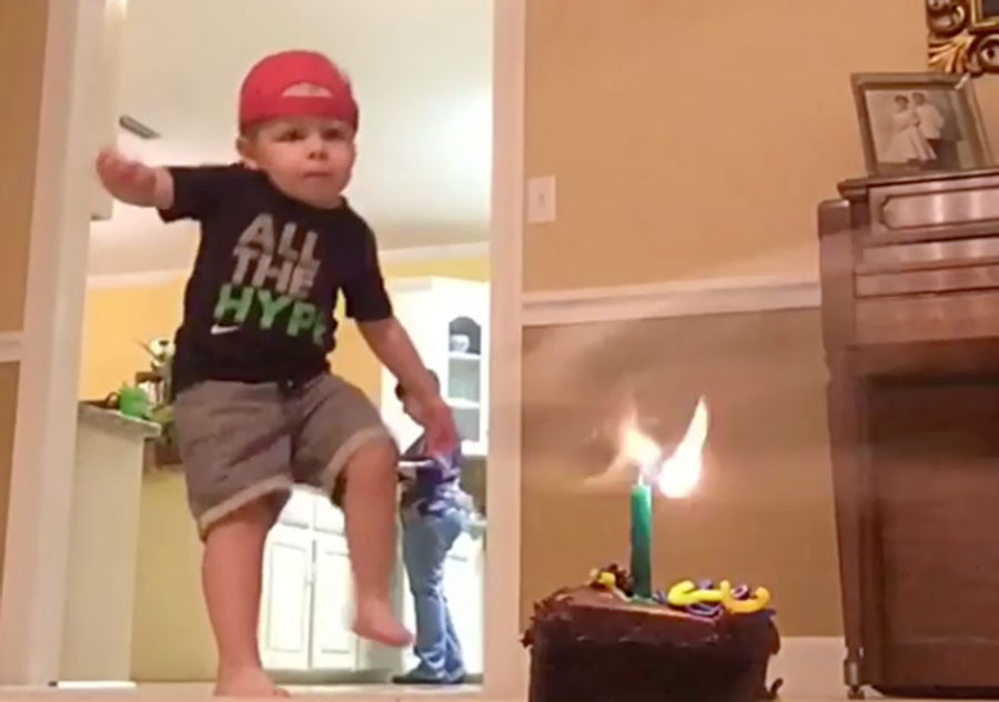 Tiny Soccer Birthday Boy Is The Sports Highlight Of The Day