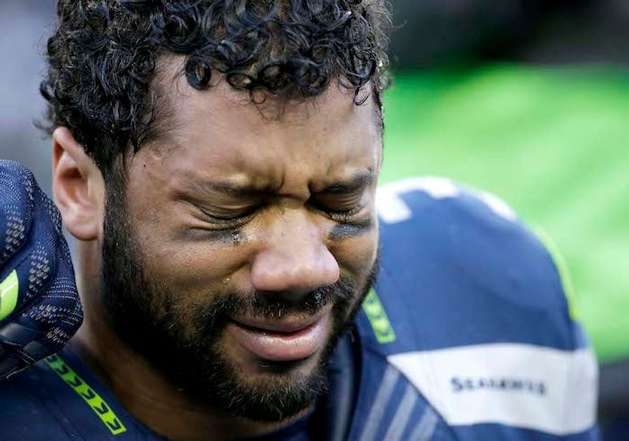 Seahawks Tweet, Delete MLK Quote With Photo Of Crying Russell Wilson
