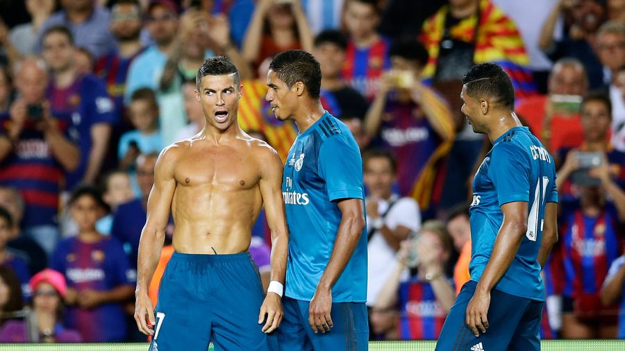 Ronaldo Gets Five-Match Ban For Shoving Referee 