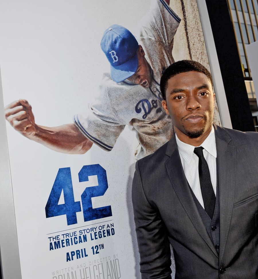 Chadwick Boseman, Actor Who Played Jackie Robinson in '42,' Dies at 43
