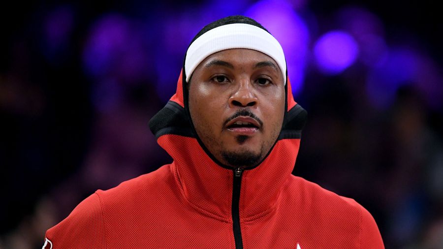 Report: Carmelo Anthony Has Been Dug Out Of The Crawl Space And Placed On The Corner