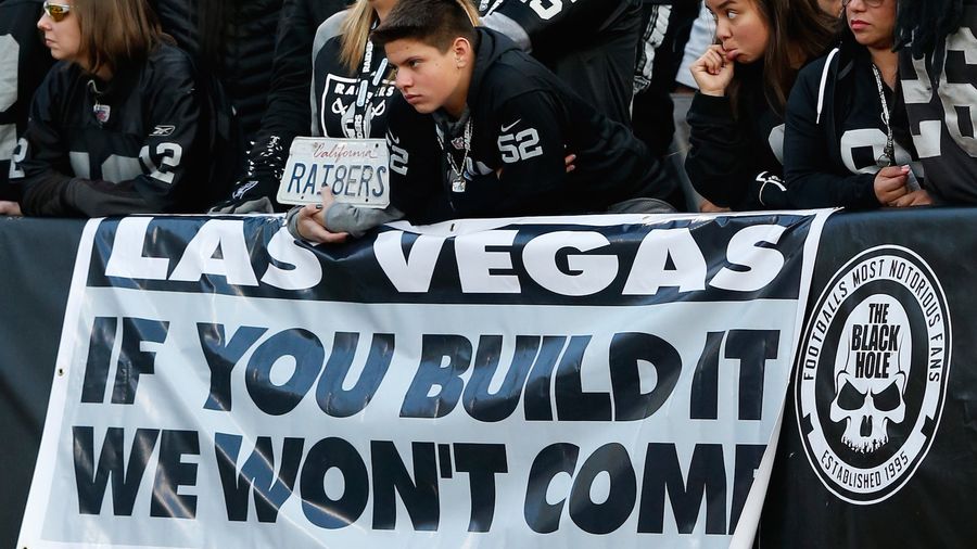 Report: Oakland Raiders To File Relocation Papers For Move To Las Vegas 