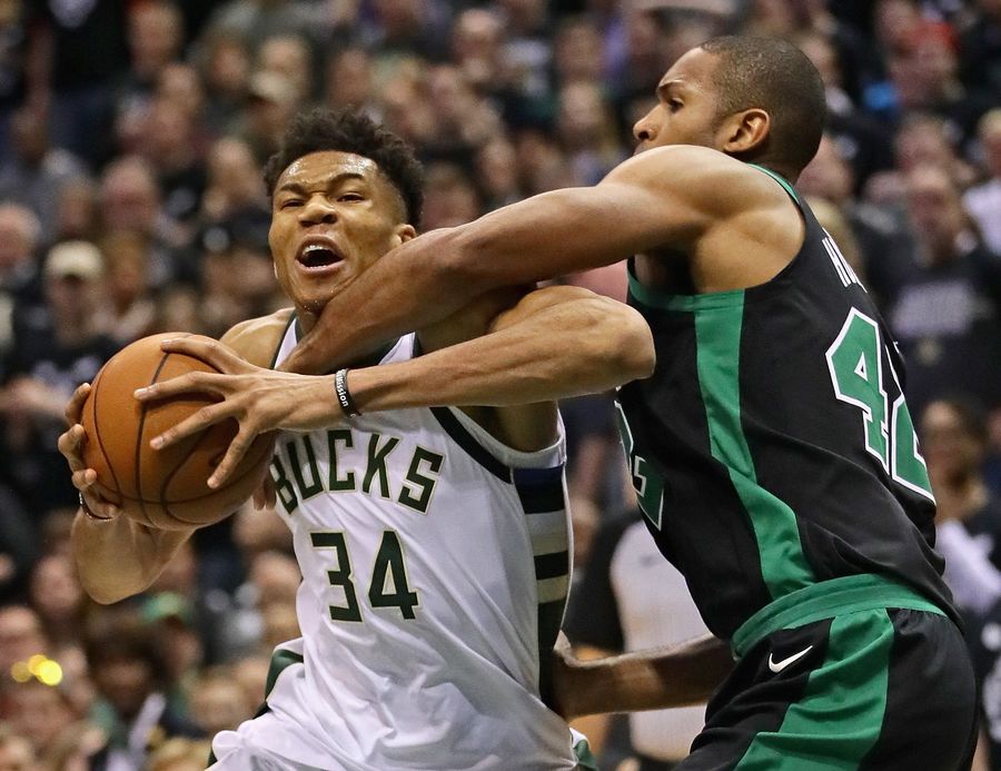 Giannis Antetokounmpo Baptized Al Horford And The Photos Were Beautiful<em></em>