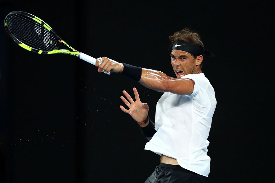 Now It&#39;s Just Rafael Nadal And A Bunch Of Gorgeous One-Handers