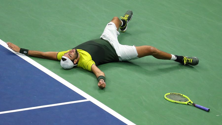Delightfully Messy Quarterfinal Nearly Kills Matteo Berrettini, Gael Monfils, Everyone Watching
