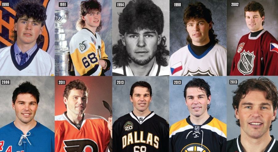 Jaromir Jagr Remembers His Very First Goal, And His Beautiful Mullet