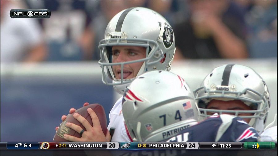 Derek Carr, Please Stop Doing That With Your Tongue