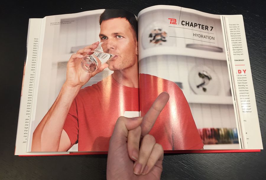 Tom Brady Thinks Drinking A Lot Of Water Prevents Sunburns