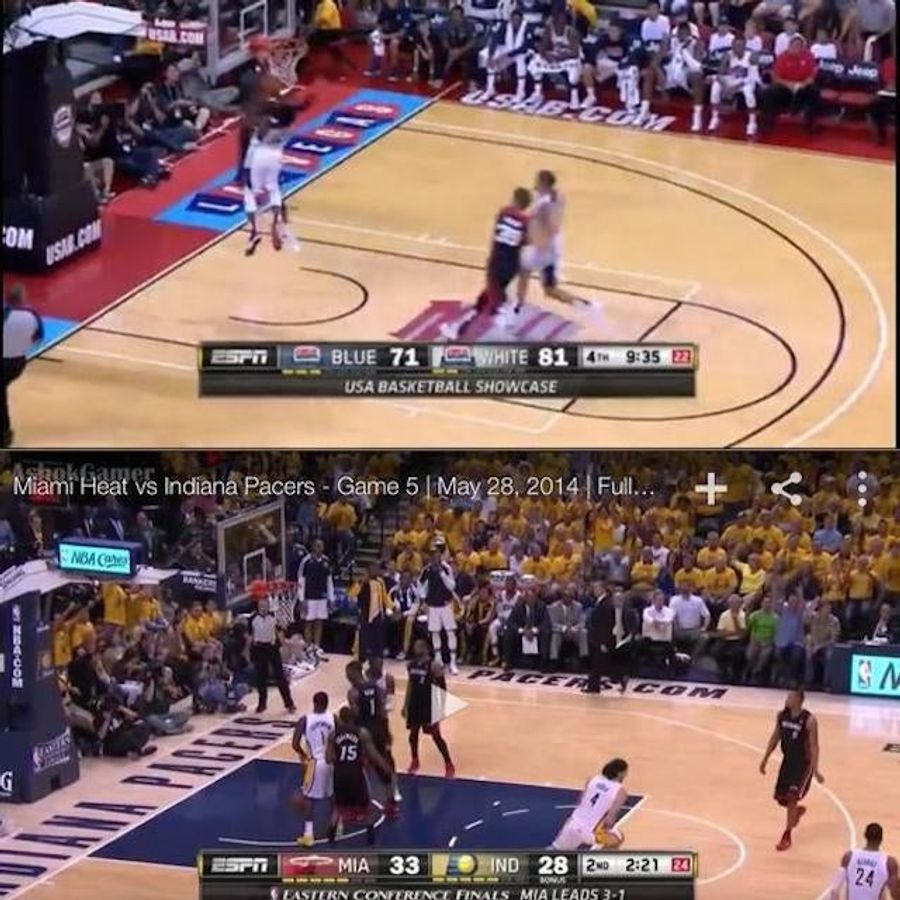 Non-Standard Stanchion Location Contributes To Paul George Injury