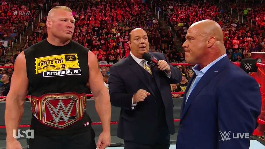 The Proposed Brock Lesnar-Jon Jones Superfight Is Now Part Of A WWE Storyline