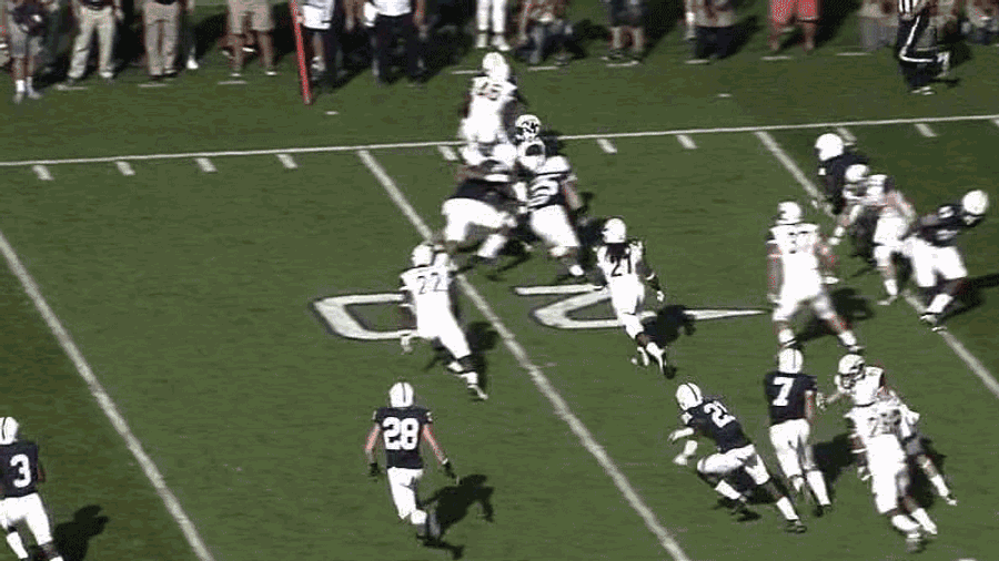 When The 271-Pound Kicker Comes At You, Go In A Different Direction