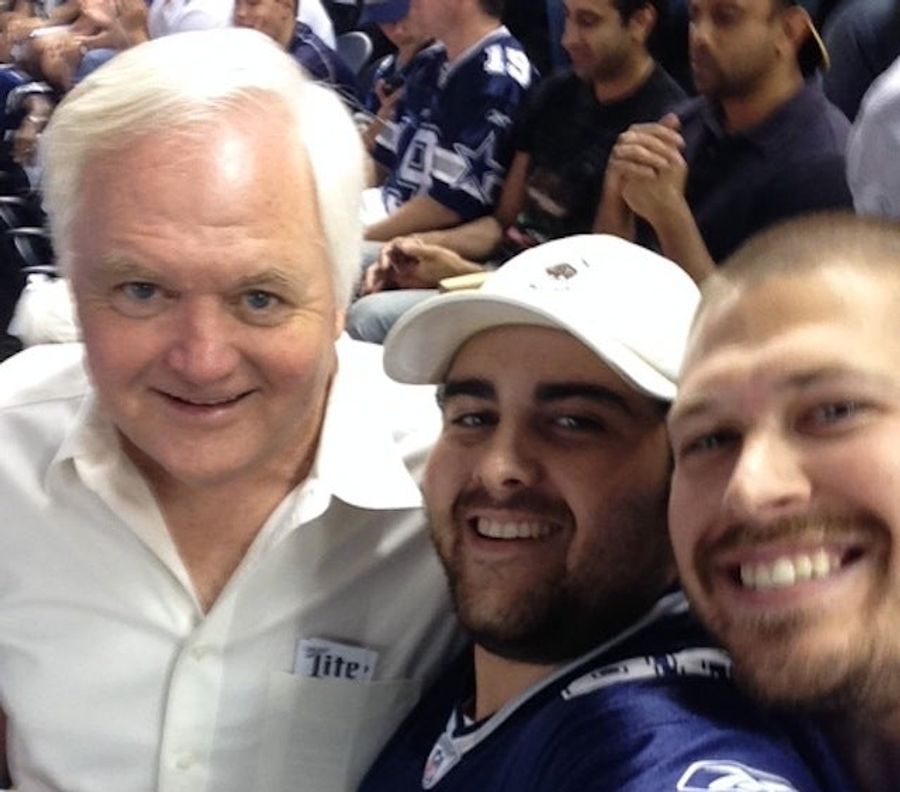 Wade Phillips Watched His Old Team From The Upper Deck Last Night