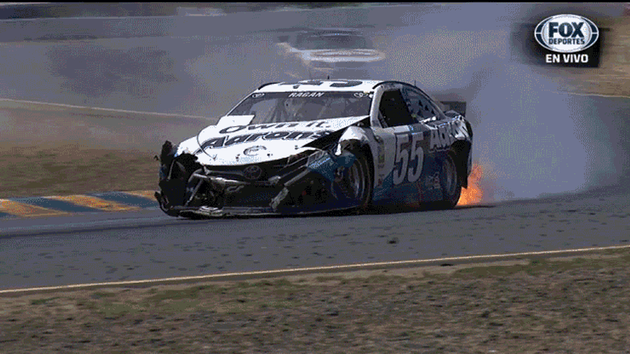 Suggestion: If Your Car Is On Fire, Pull Over