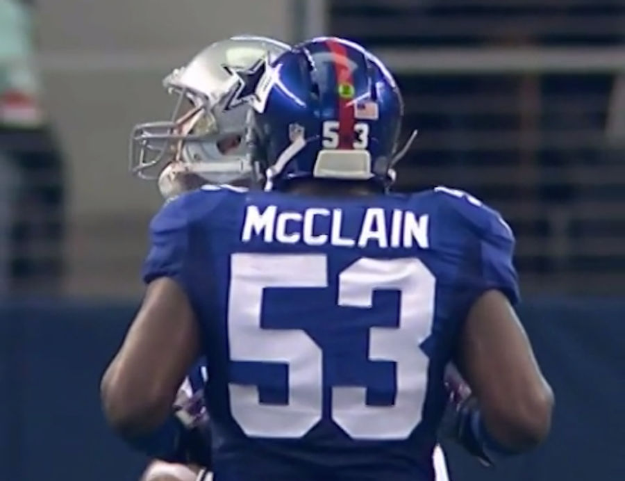 Tony Romo Calls Out LB Jameel McClain As The Mike; McClain Disagrees