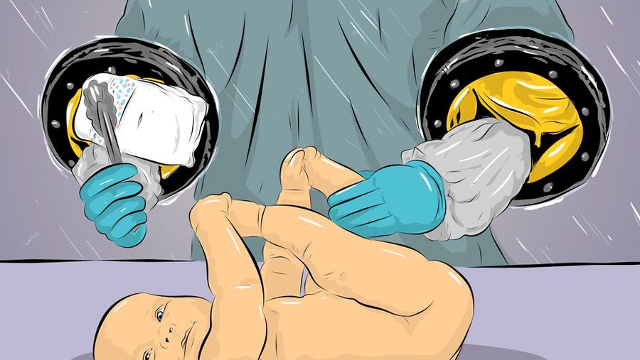 A Squeamish New Dad's Guide To Diapers