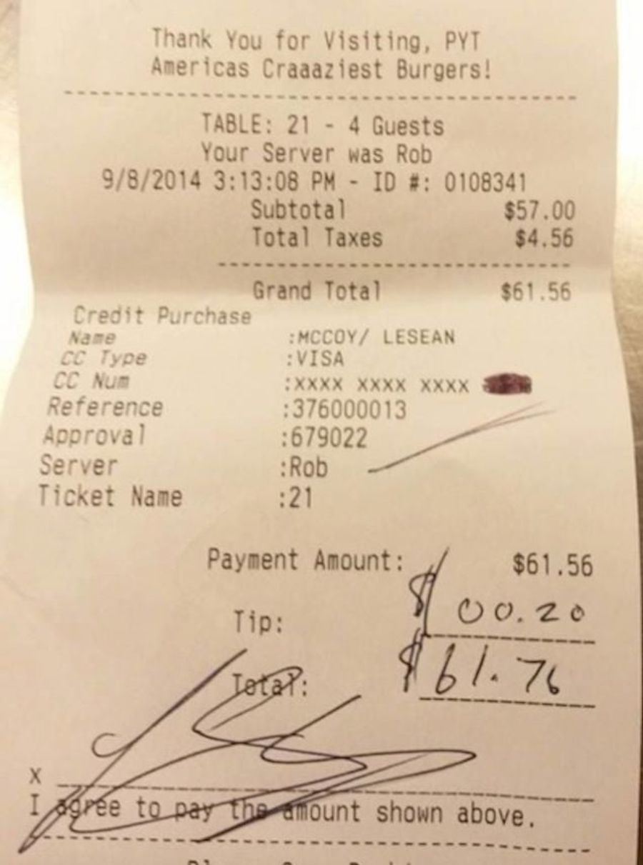 Manager Who Tip-Shamed LeSean McCoy Says McCoy Acted Like A Dick