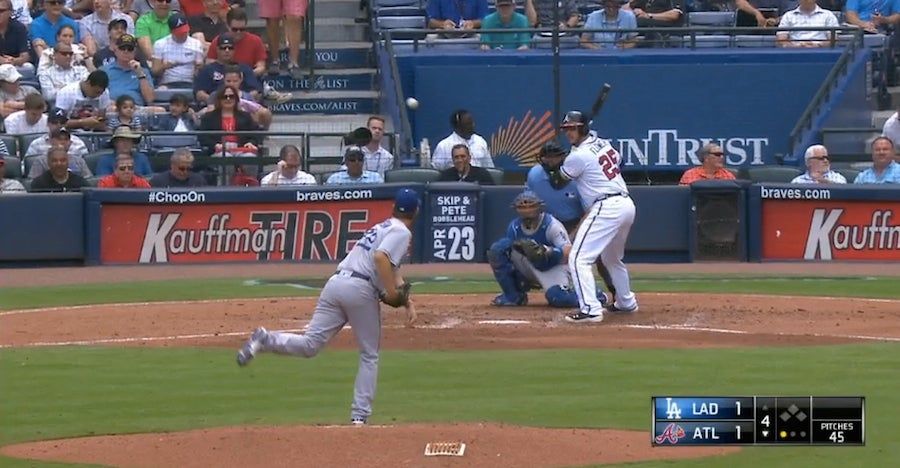 Clayton Kershaw Throws Weird Pitch