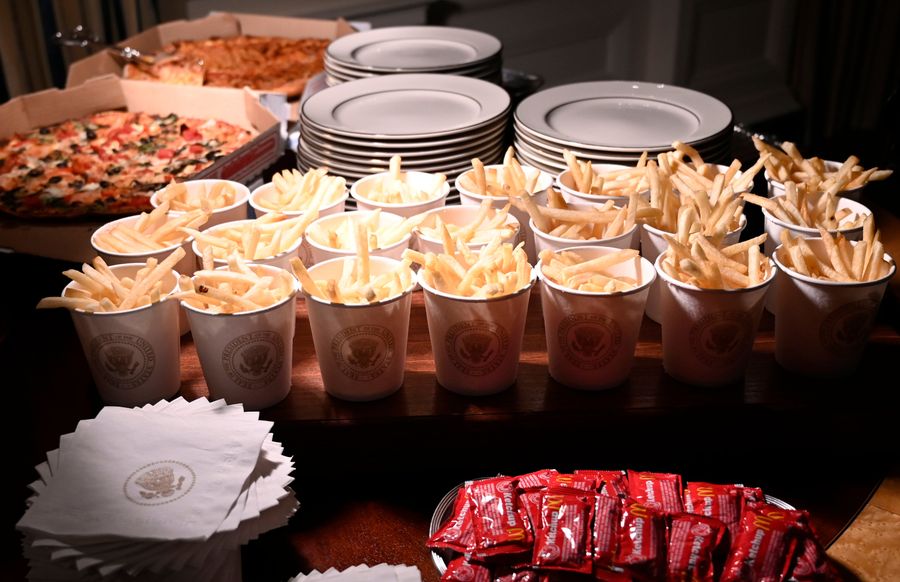 Seriously, This Loser Gave Clemson French Fries In Little Presidential Cups