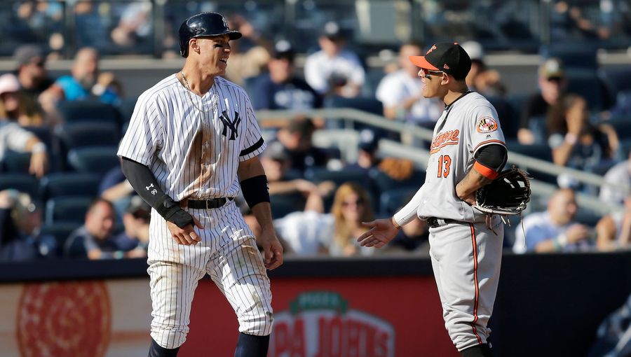 MLB Tells Aaron Judge To Stop Saying Nice Things About Manny Machado<em></em>