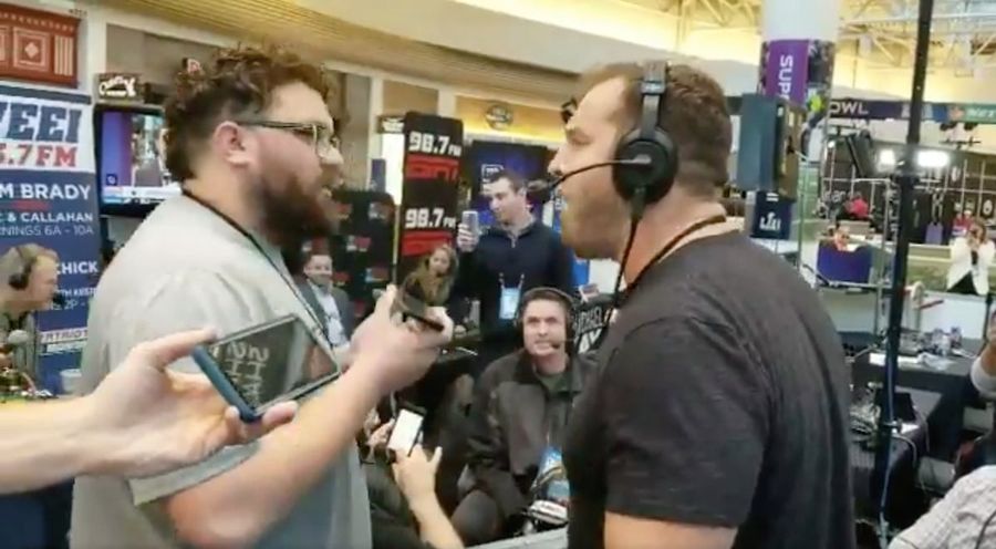 Houston Sports Radio Shouters Shout At Each Other On Radio Row [Update]