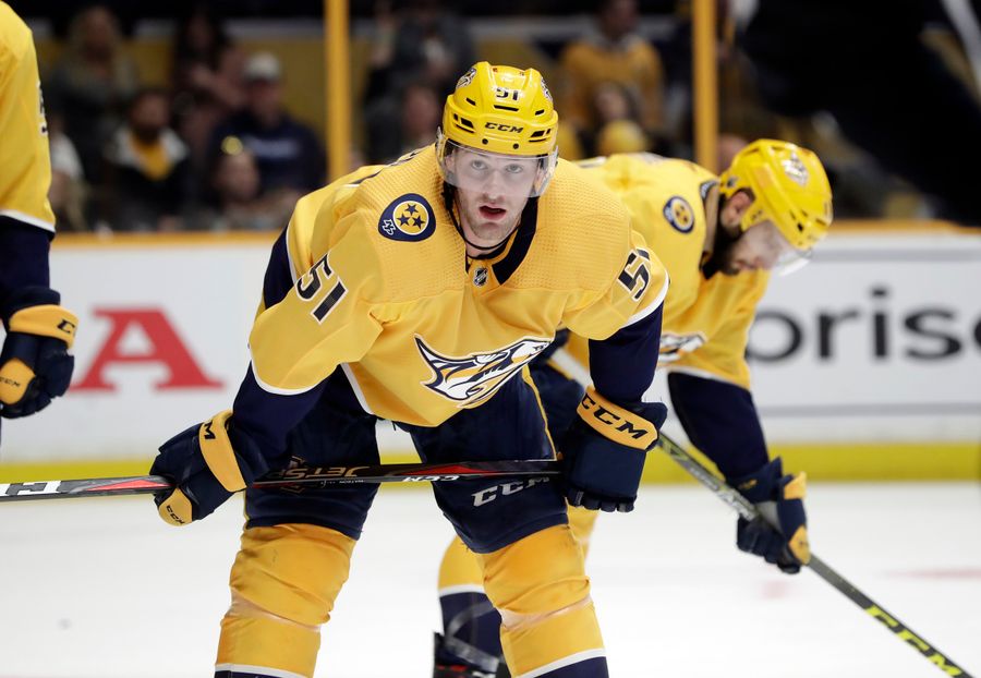 Predators' Austin Watson Suspended 27 Games For Domestic Violence