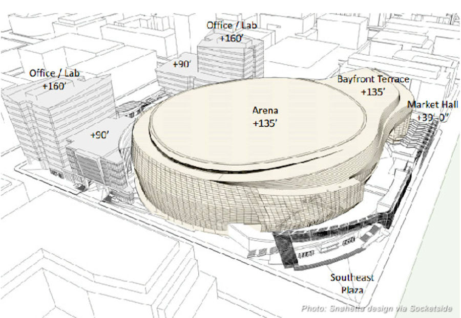 Hey, The Golden State Warriors' New Stadium Design Looks Like A Toilet