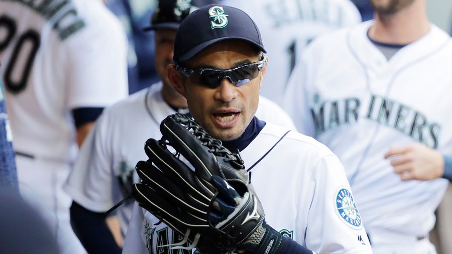 True Hit King Ichiro, In A Mariners Uniform, In 2018, Robbed A Dinger At The Wall