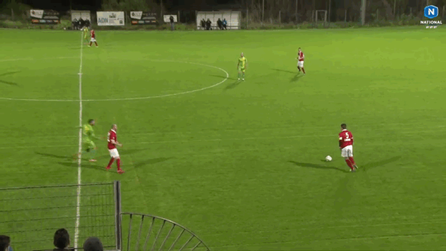Check Out The Absurd Backheel Volley This French Guy Scored