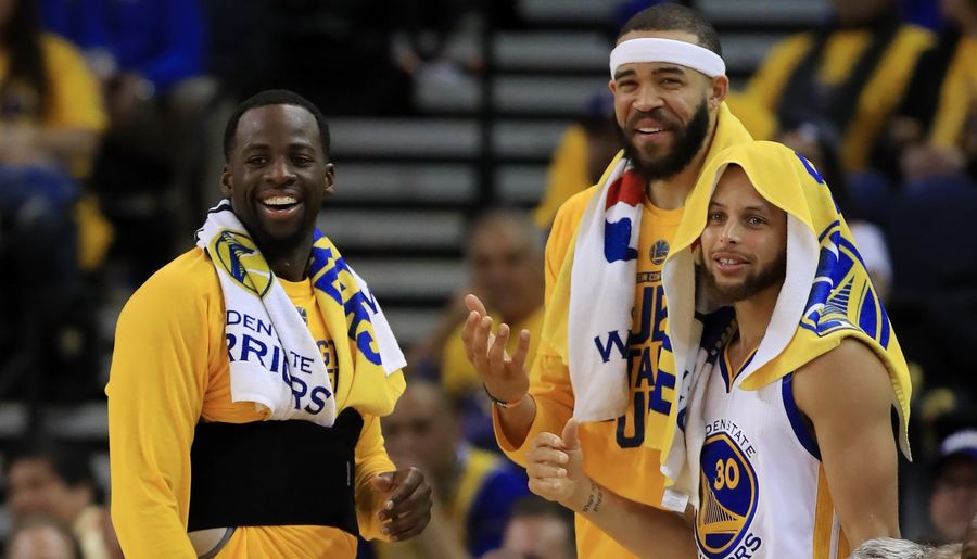 Oh Boy, The Warriors Sure Kicked The Crap Out Of These Sad Randos In Spurs Uniforms<em></em>